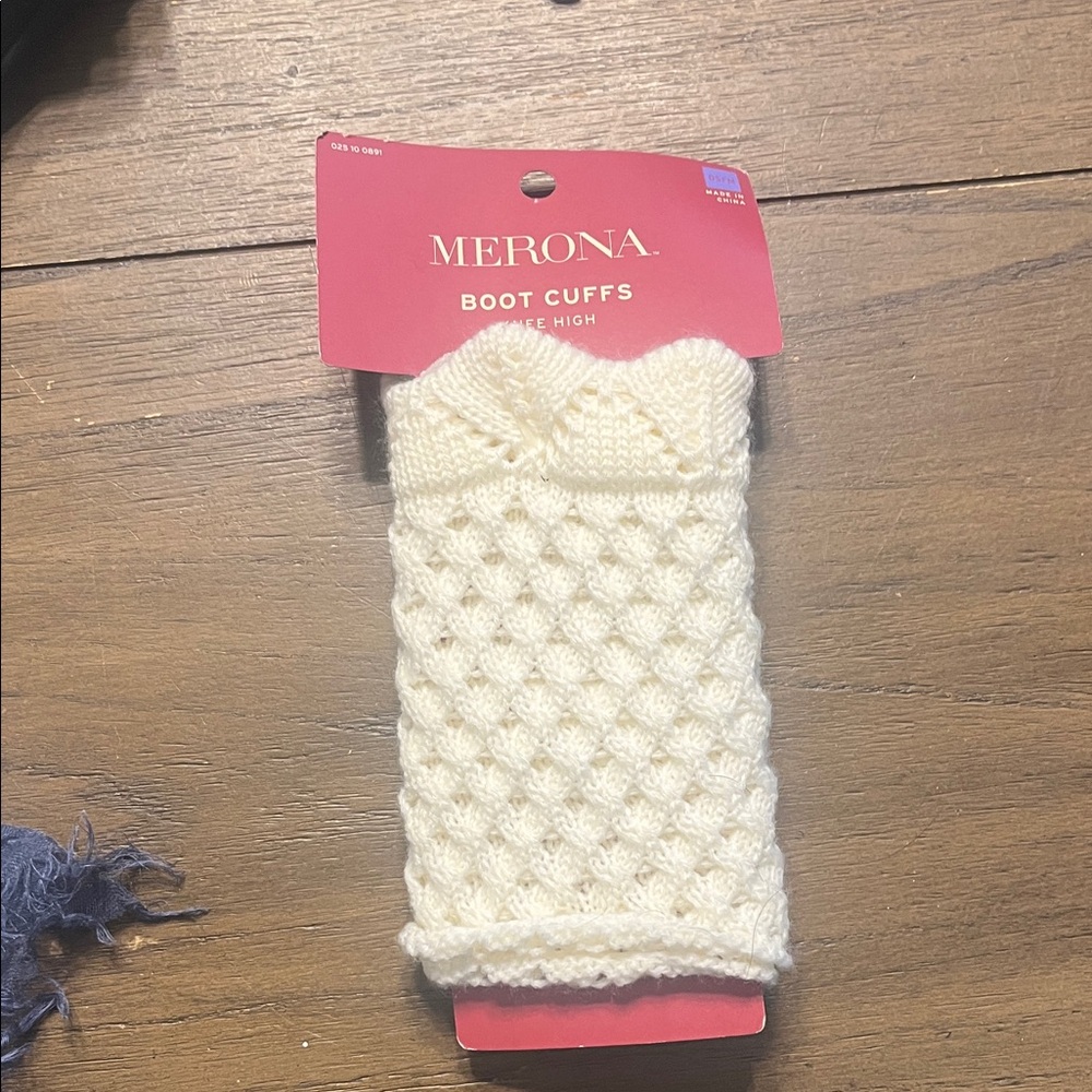 Merona Ivory Boot Cuffs